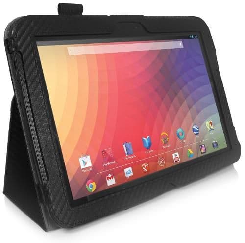 Nexus 10 Stand & Type Case - Carbon Fibre
